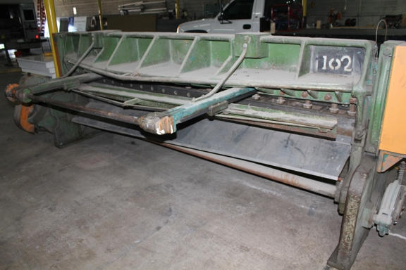 Wysong Mechanical Shear, Machine ID: 5608